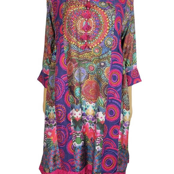 Almirah Junaid Jamshed Pakistani Viscose Chiffon Ready-Made Shalwar Kameez Suit - Picture 5 of 16